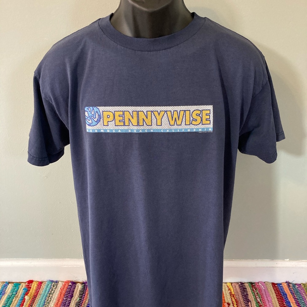 1999 Pennywise Punk Shirt Vintage 90s Band Tee Ska Skate Punk Hardcore Large